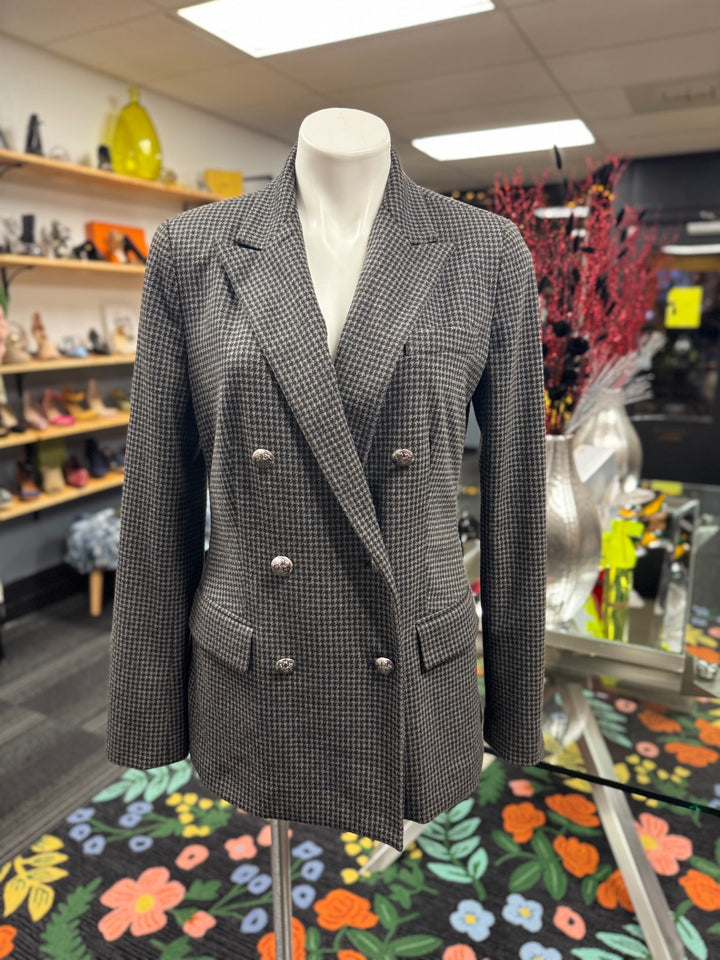 Ralph Lauren Women's Suit 10 Black Houndstooth