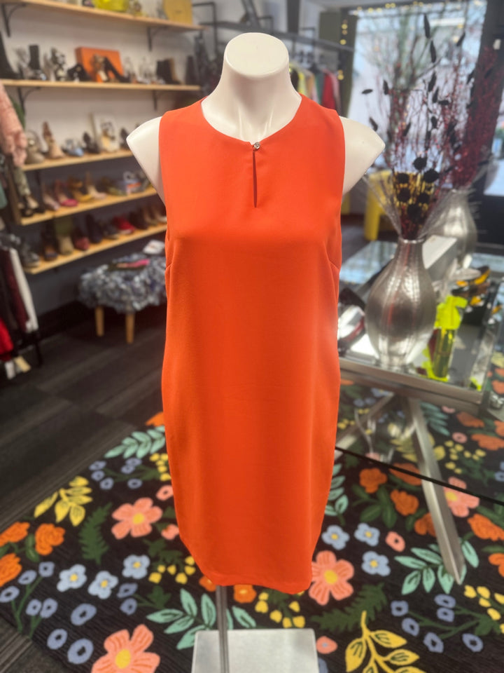 Ralph Lauren Women's Dress 10 Orange