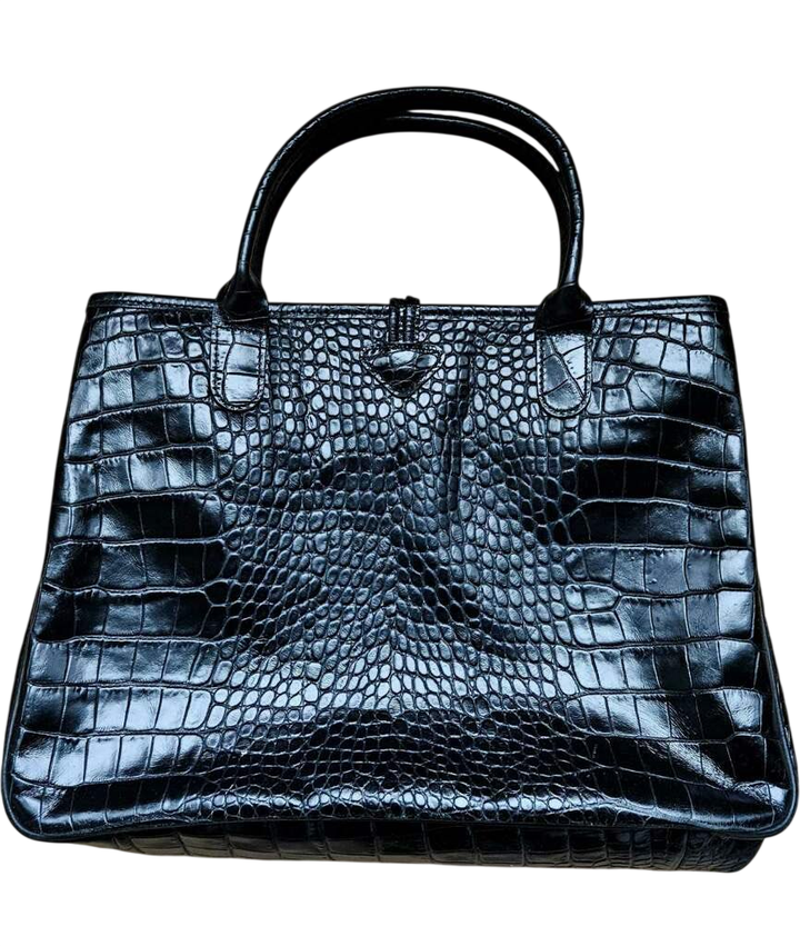 Longchamp Women Shoes Large Black