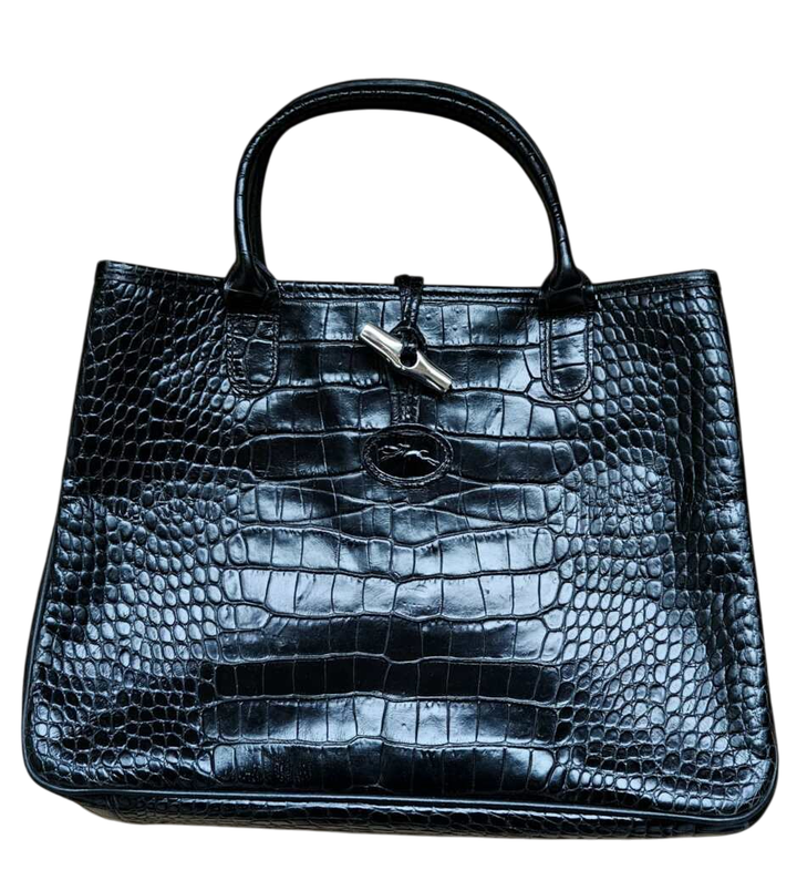 Longchamp Women Shoes Large Black