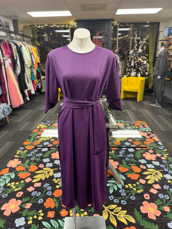 Gumbo Luxury Women's Purple Dress 