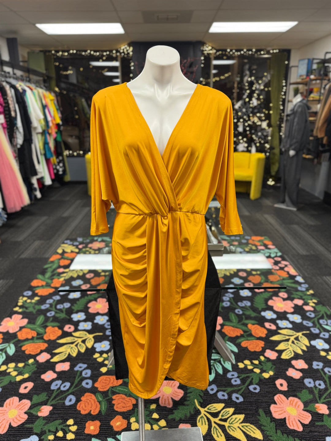 Gumbo Luxury Women's Yellow Dress