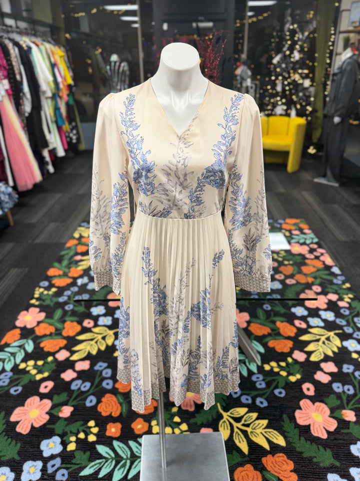 SHIEN Women's Dress - Blue Floral