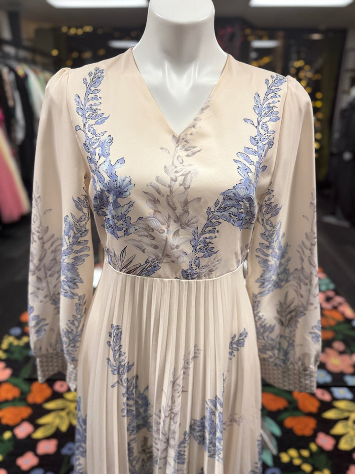 SHIEN Women's Dress - Blue Floral