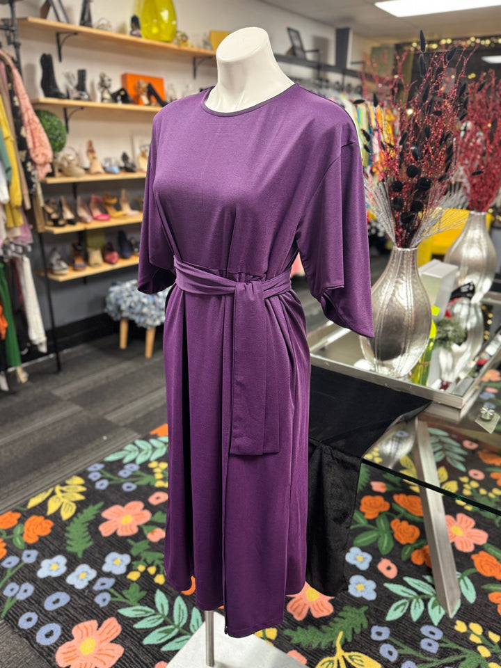 Gumbo Luxury Women's Purple Dress 