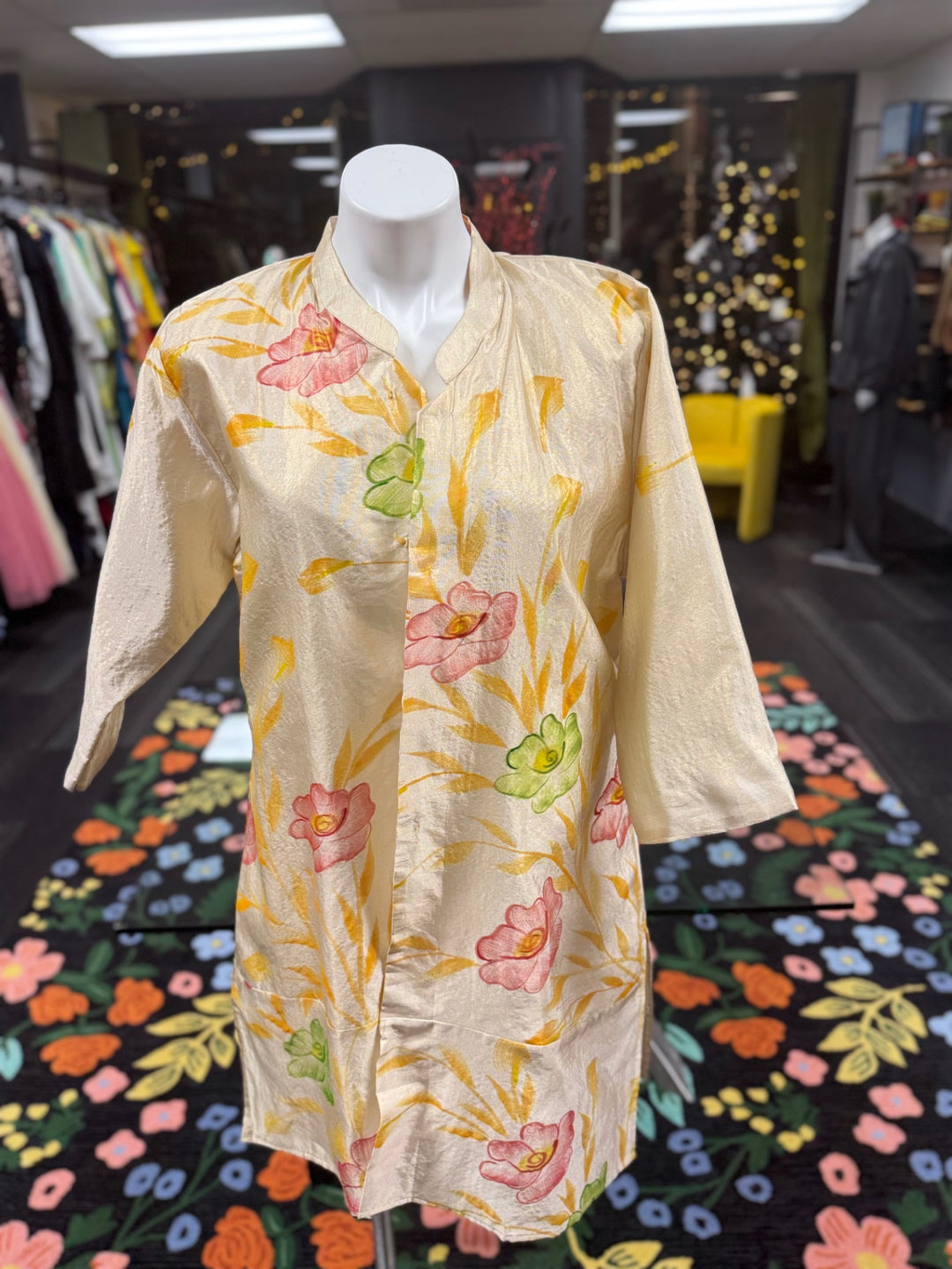 Gumbo Luxury Women's Separates - Cream Floral