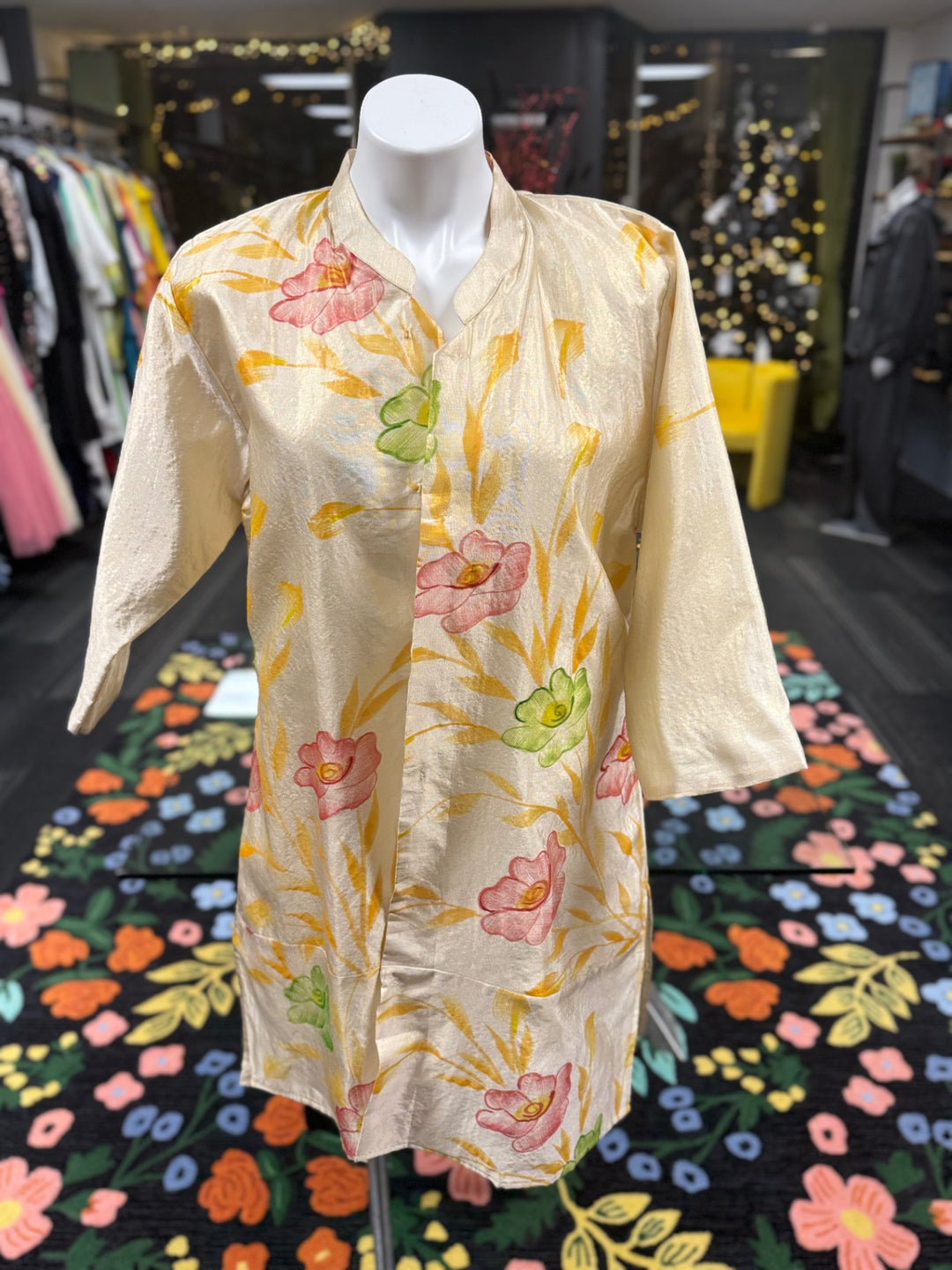 Gumbo Luxury Women's Separates - Cream Floral