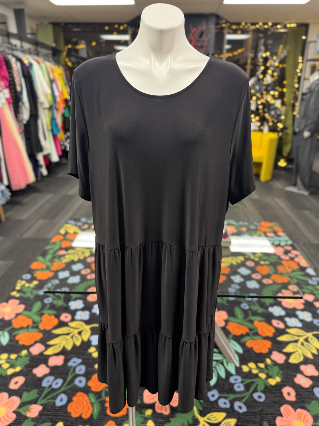 Nicole Miller Women's Dress Black - 3X