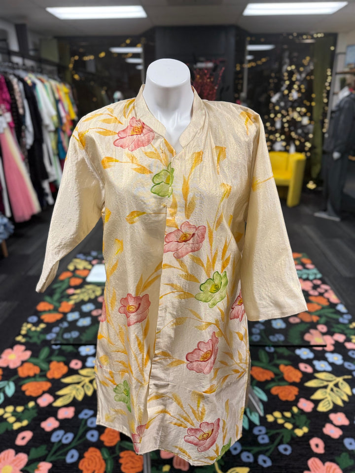 Gumbo Luxury Women's Separates - Cream Floral