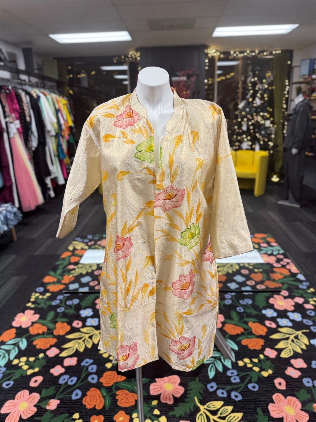 Gumbo Luxury Women's Separates - Cream Floral