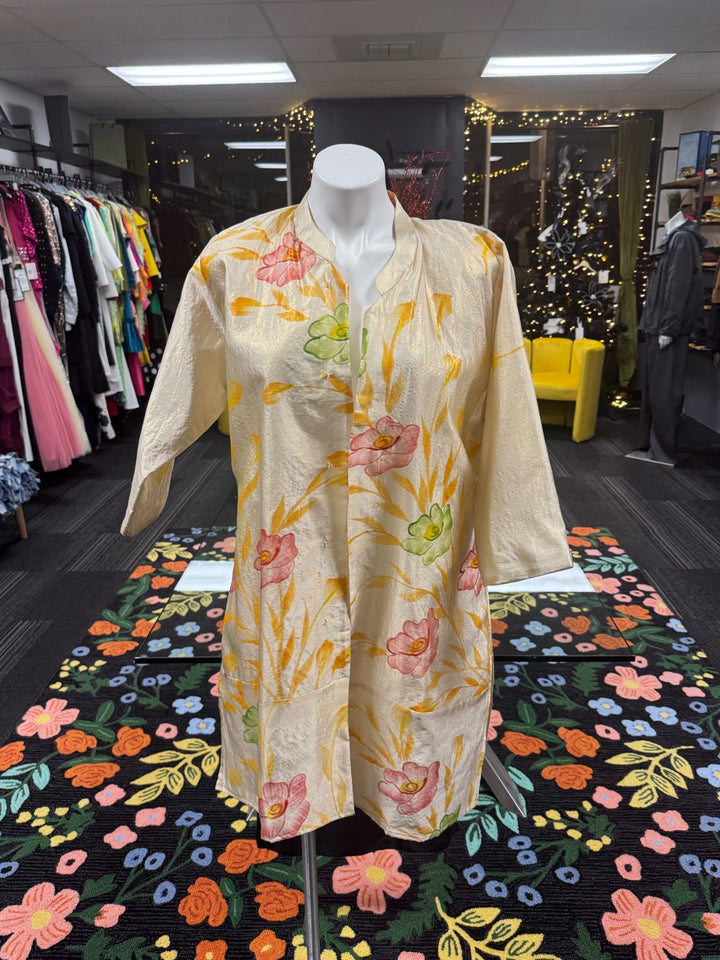 Gumbo Luxury Women's Separates - Cream Floral