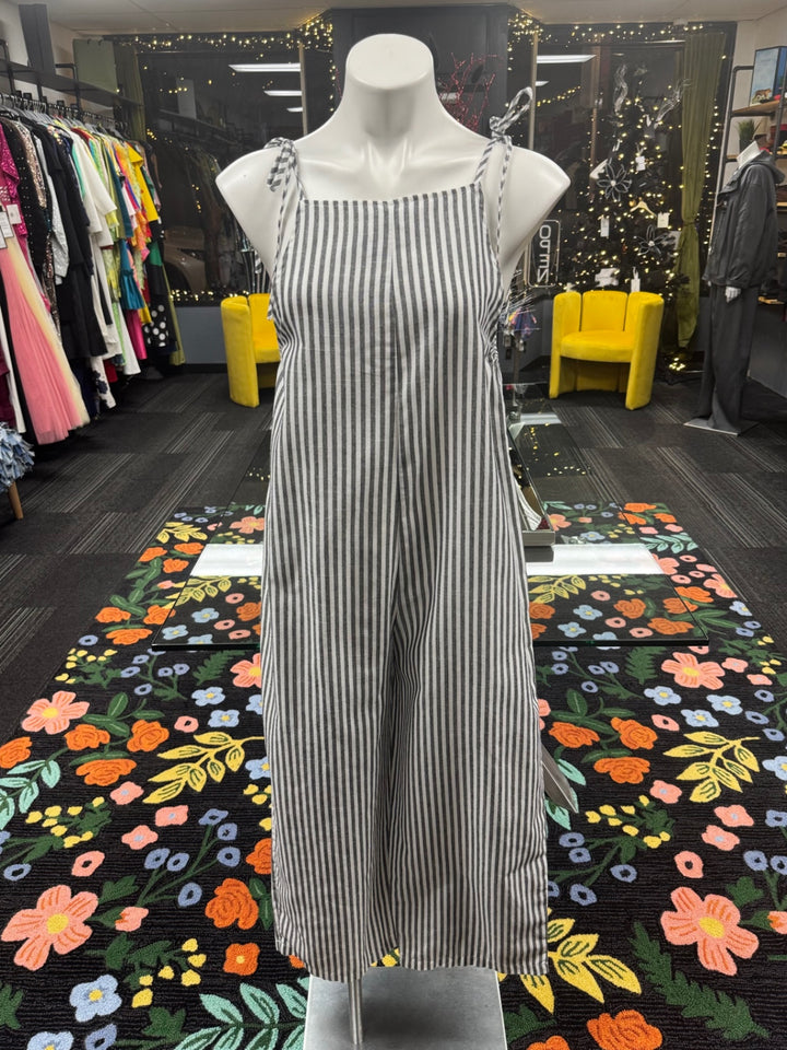 SHEIN Women's Jumpsuit Black & White