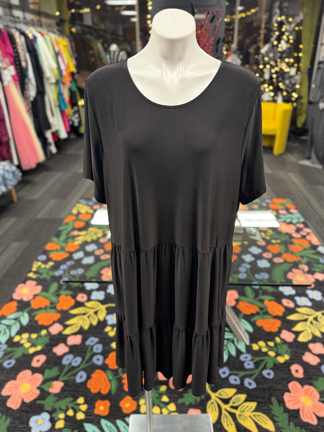 Nicole Miller Women's Dress Black - 3X