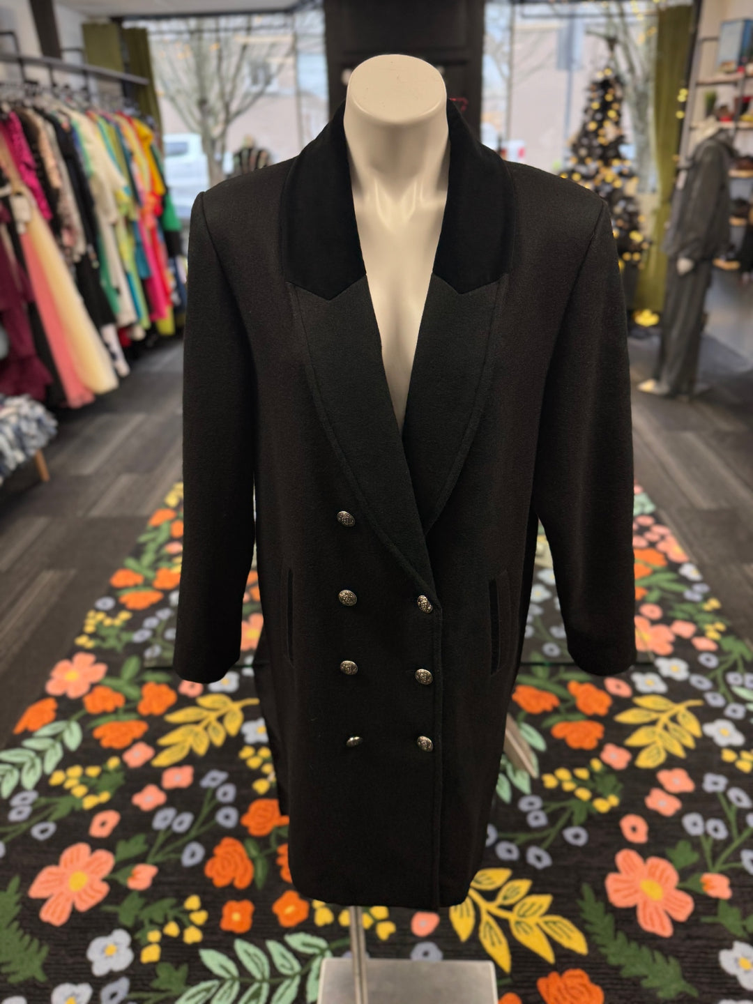 David Benjamin Women's Black Coat 