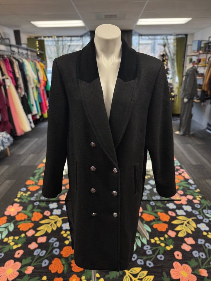 David Benjamin Women's Black Coat 