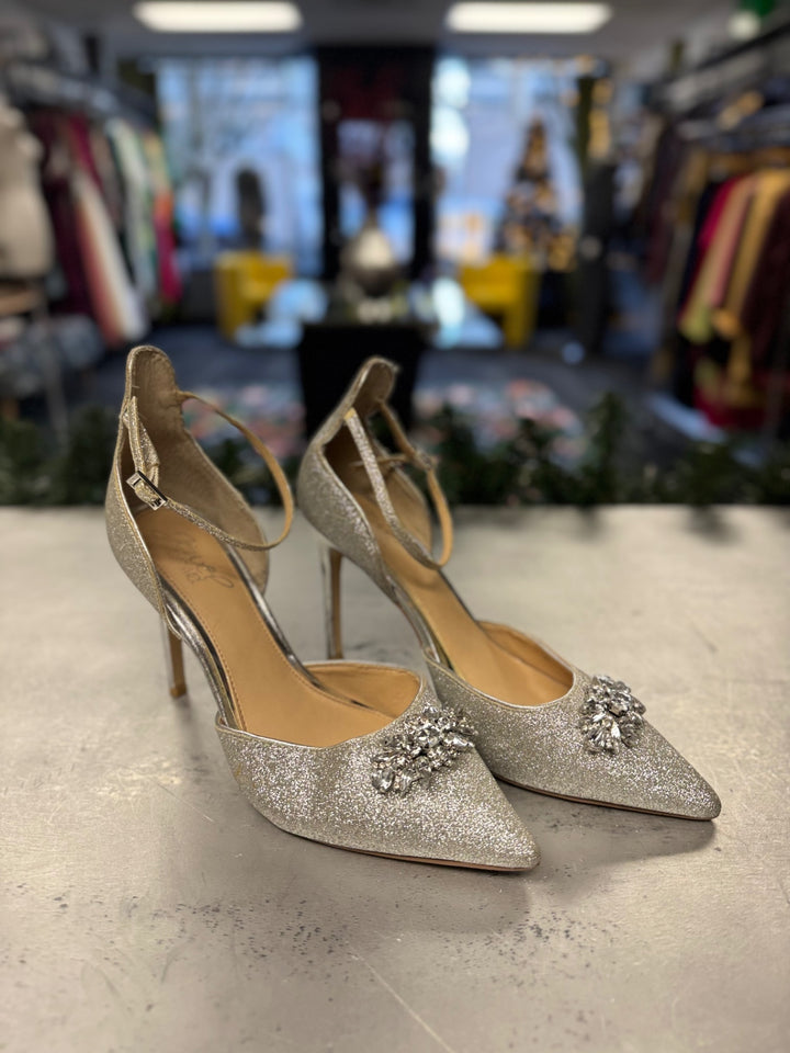 Badgley Mischka “Jewel” Women Shoes 8.5 Silver