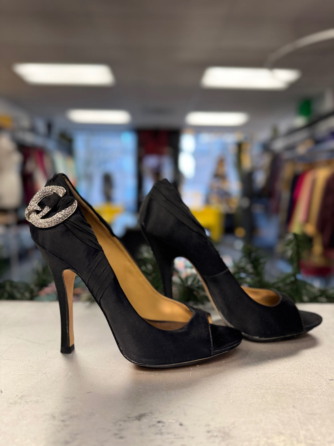 Badgley Mischka Women Shoes 8.5 Black