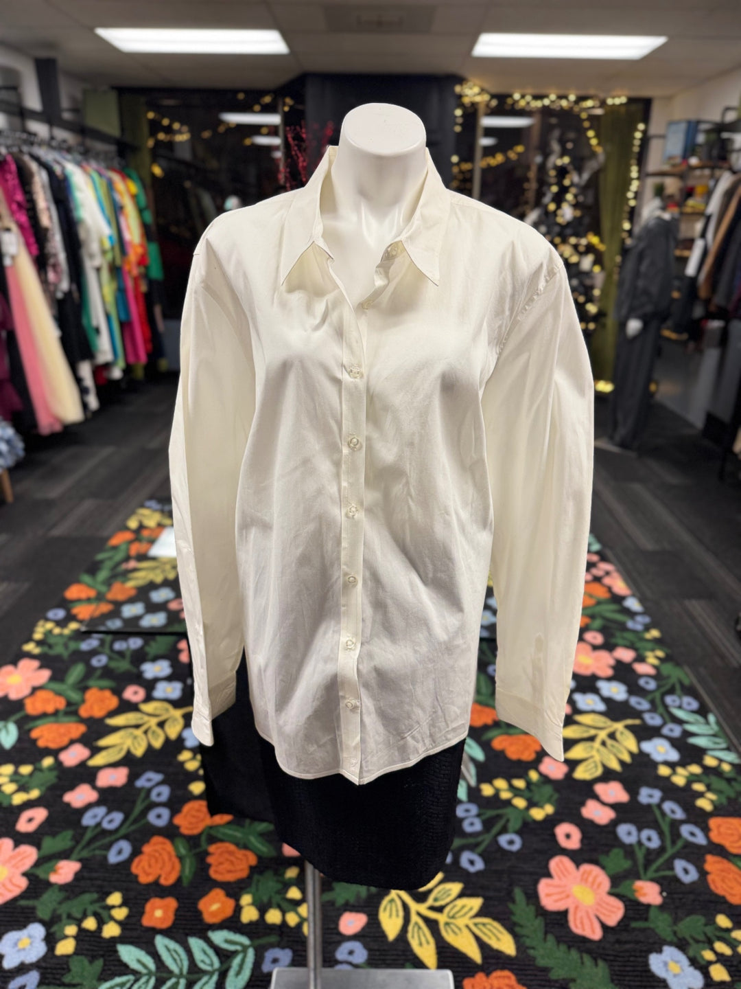 Merona Women's Shirt 2X Cream