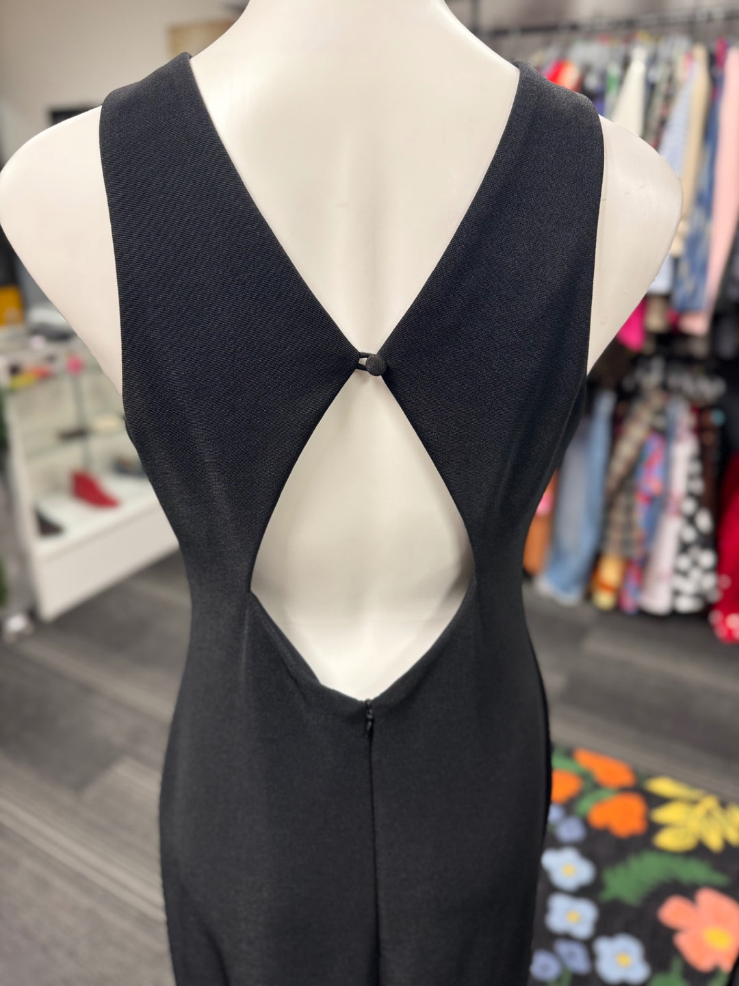 Faviana Gown Women's Dress 12 Black