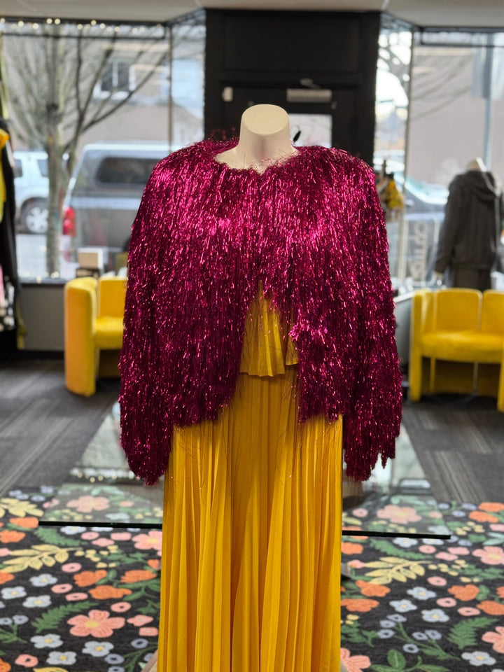 AKIRA Women's Jacket & Skirt XL Fuchsia