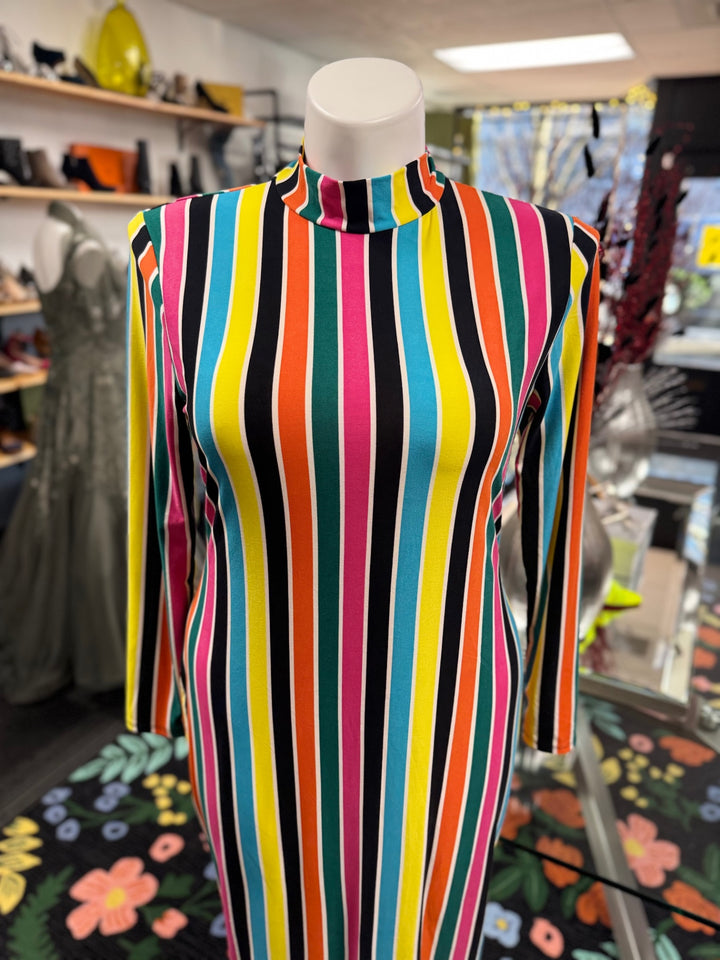 ILLord Women's Body-con Dress 2X Multicolor 