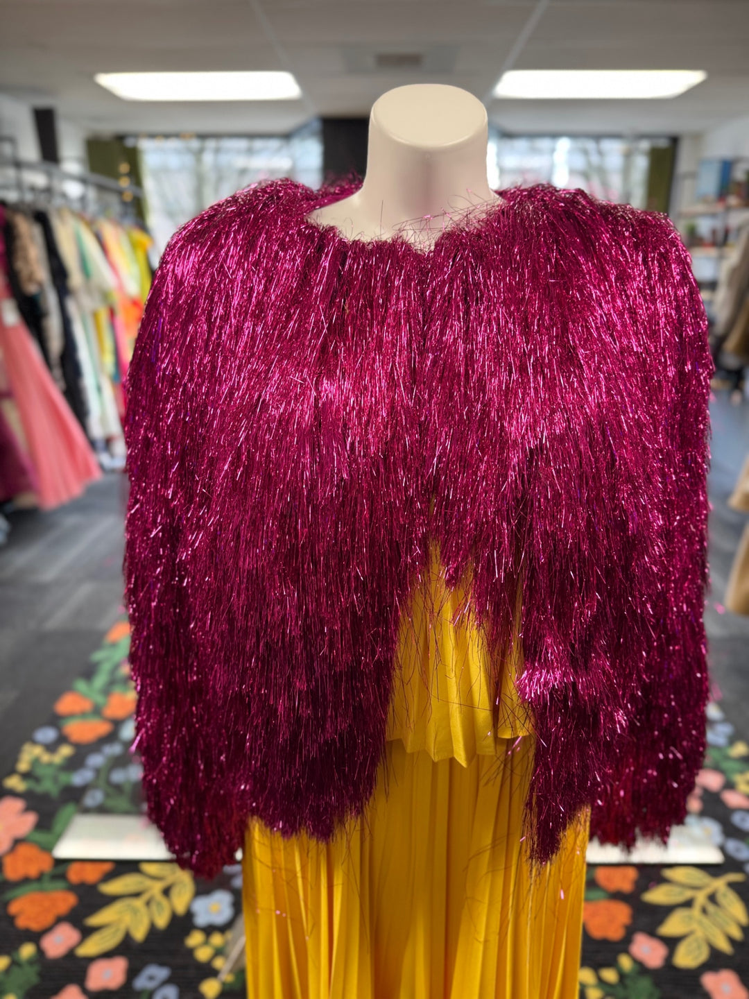 AKIRA Women's Jacket & Skirt XL Fuchsia