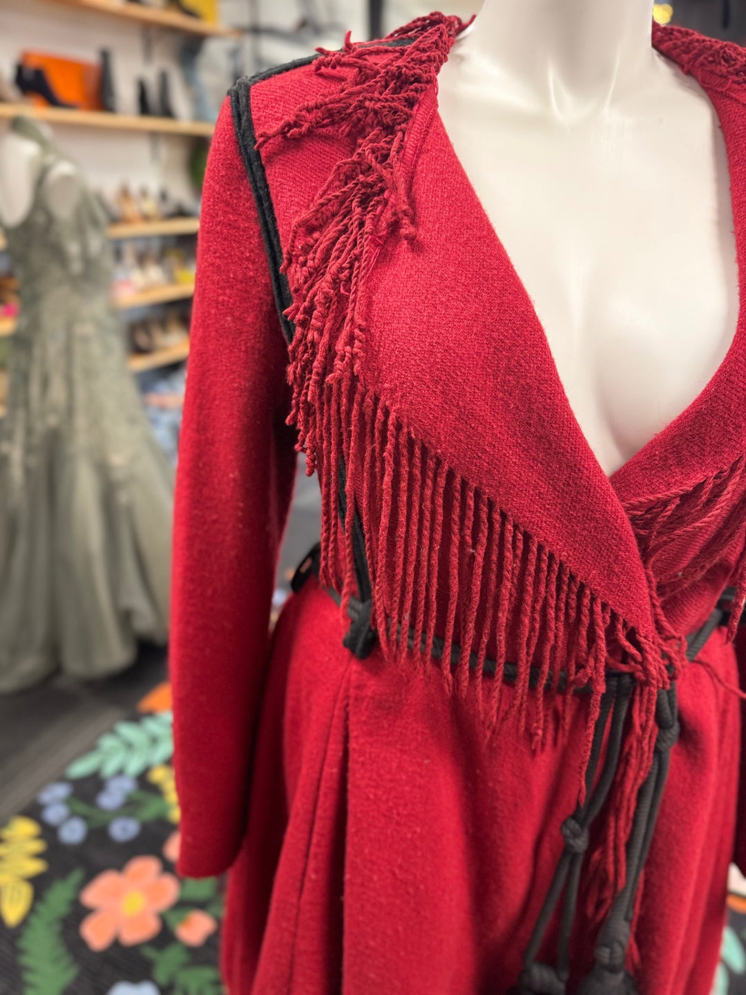 Gumbo Luxury Couture Women's Coat 2X Red