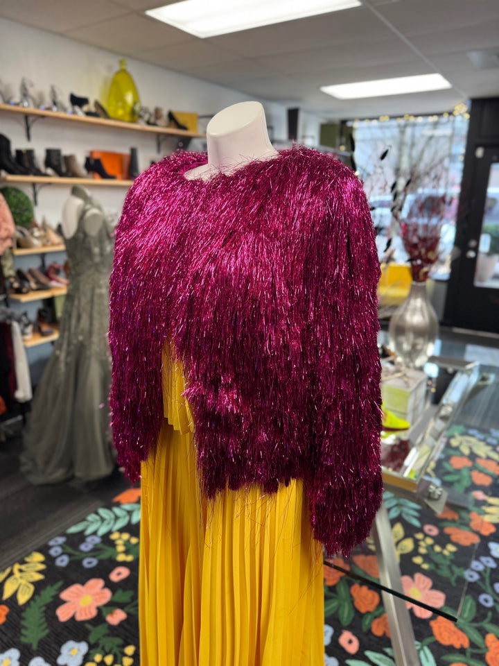 AKIRA Women's Jacket & Skirt XL Fuchsia