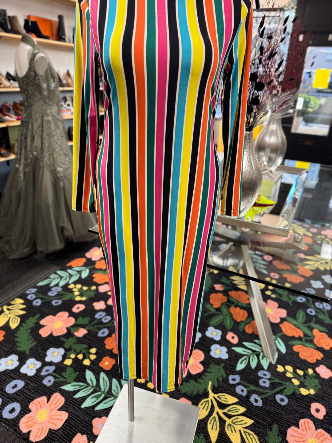 ILLord Women's Body-con Dress 2X Multicolor 