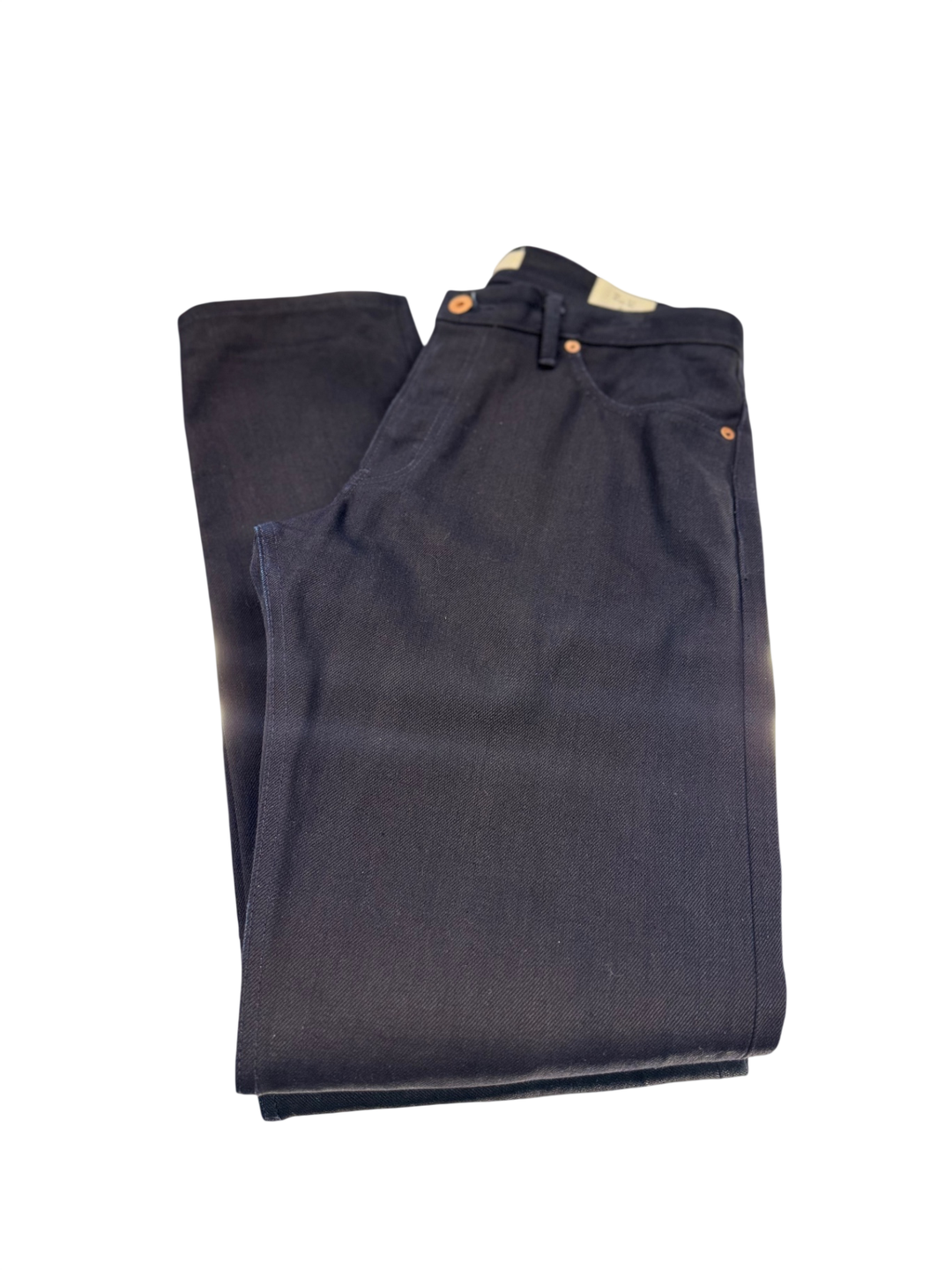 Billy Reid Raw Dark Blue Denim 36x34