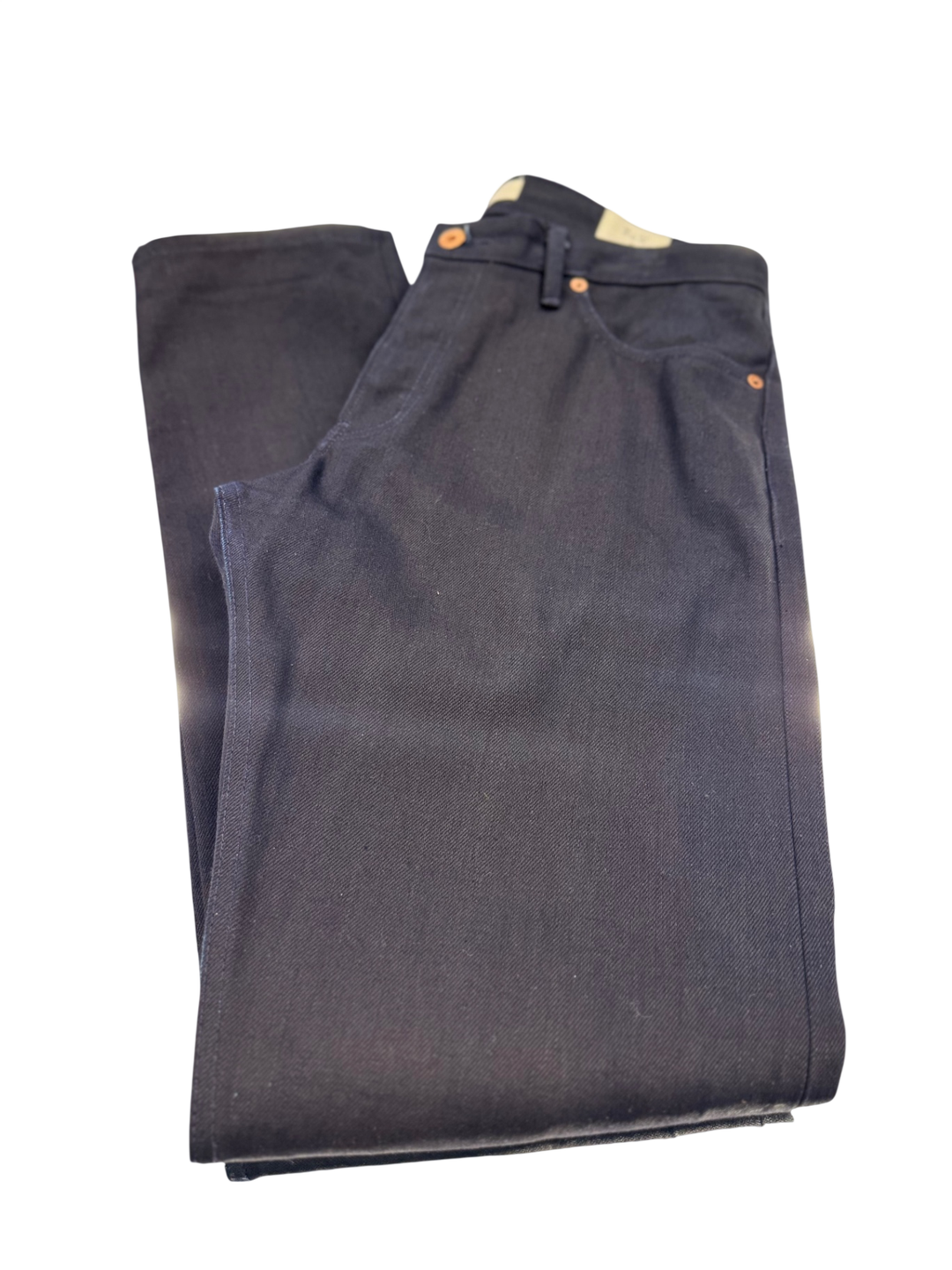 Billy Reid Raw Dark Blue Denim 36x34