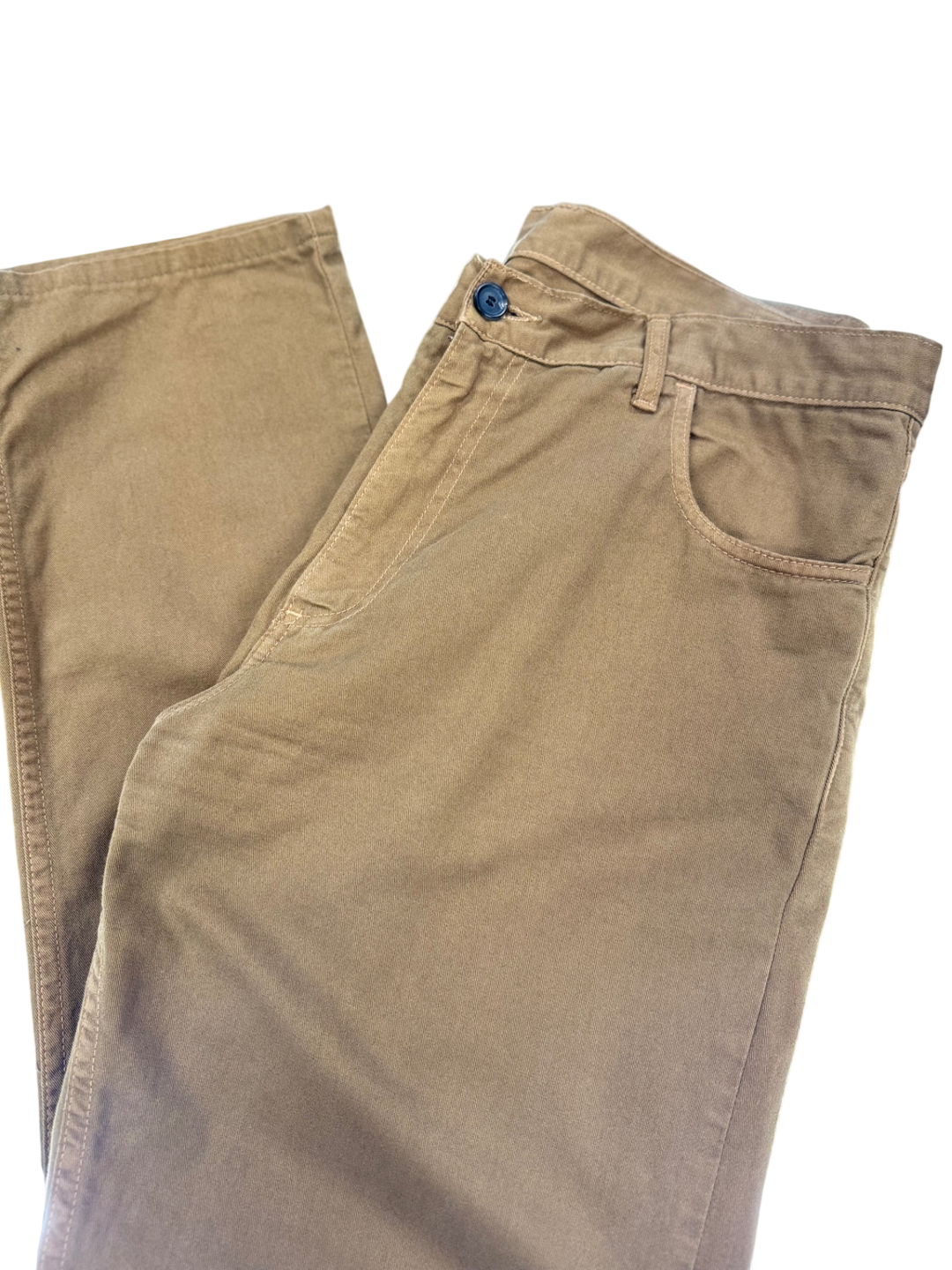 Billy Reid Men's Brown Jean 38x34 