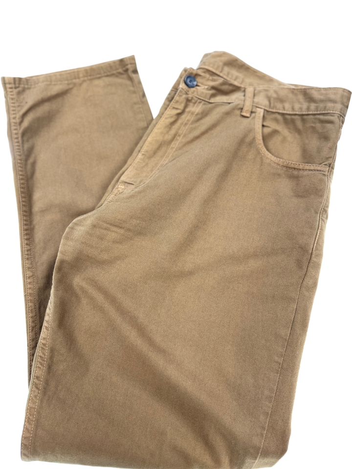 Billy Reid Men's Brown Jean 38x34 