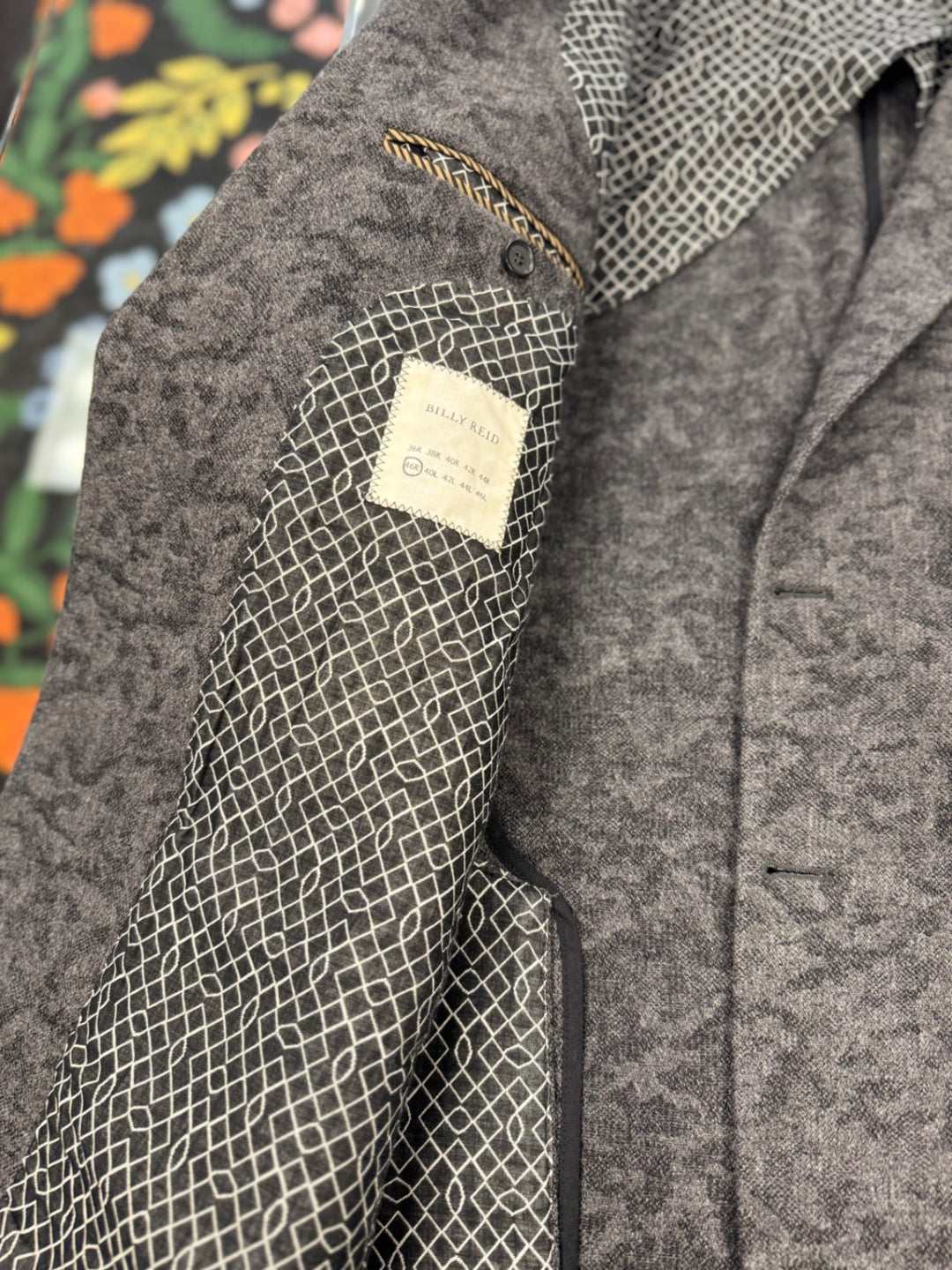 Billy Reid - Men's Blazer 46R (Gray)