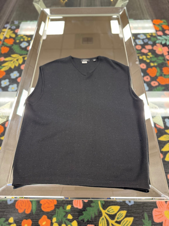 Barney’s Men's V-Neck Sweater XL Black