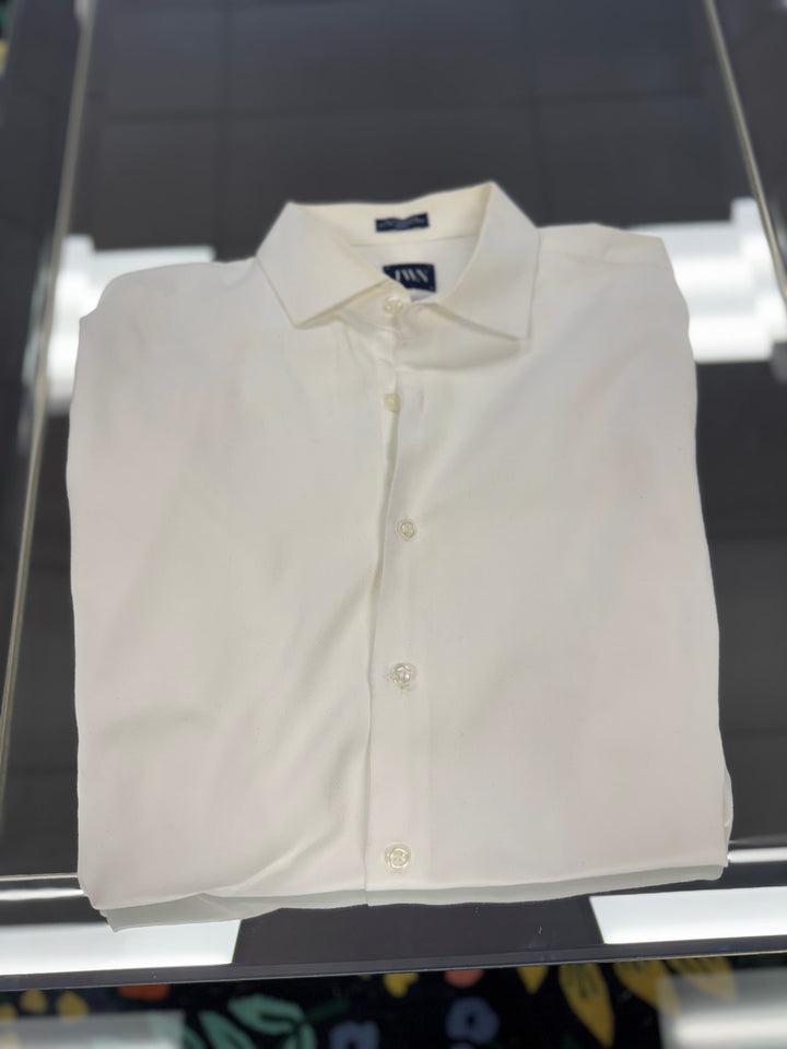 JWN Men's Dress Shirts (16.5 - 34/35 White)