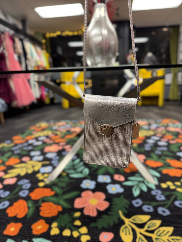 Crystal Avenue Crossbody (Silver)
