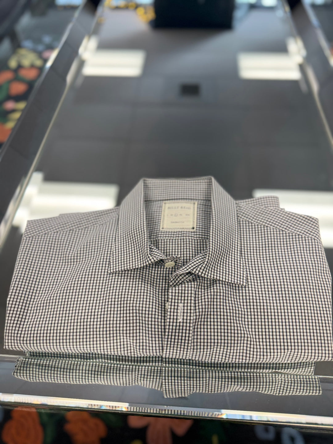 Billy Reid - Men’s Dress Shirt LG (Blue-Paid)