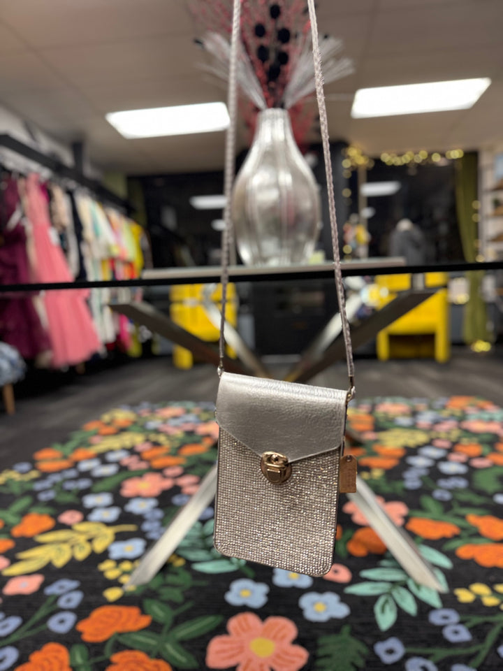 Crystal Avenue Crossbody (Silver)