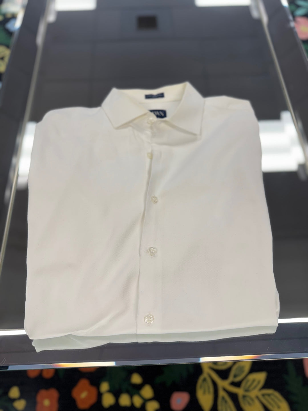 JWN Men's Dress Shirts (16.5 - 34/35 White)