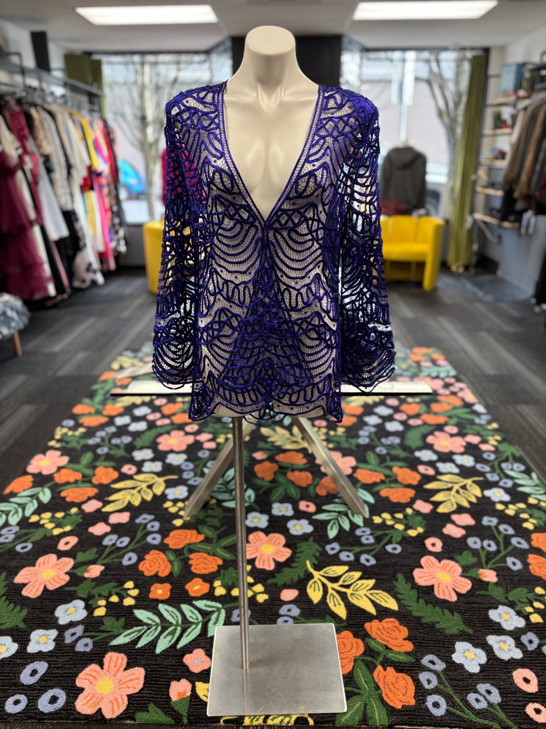 Soulimates Satin Jacket ~ LG Royal Purple