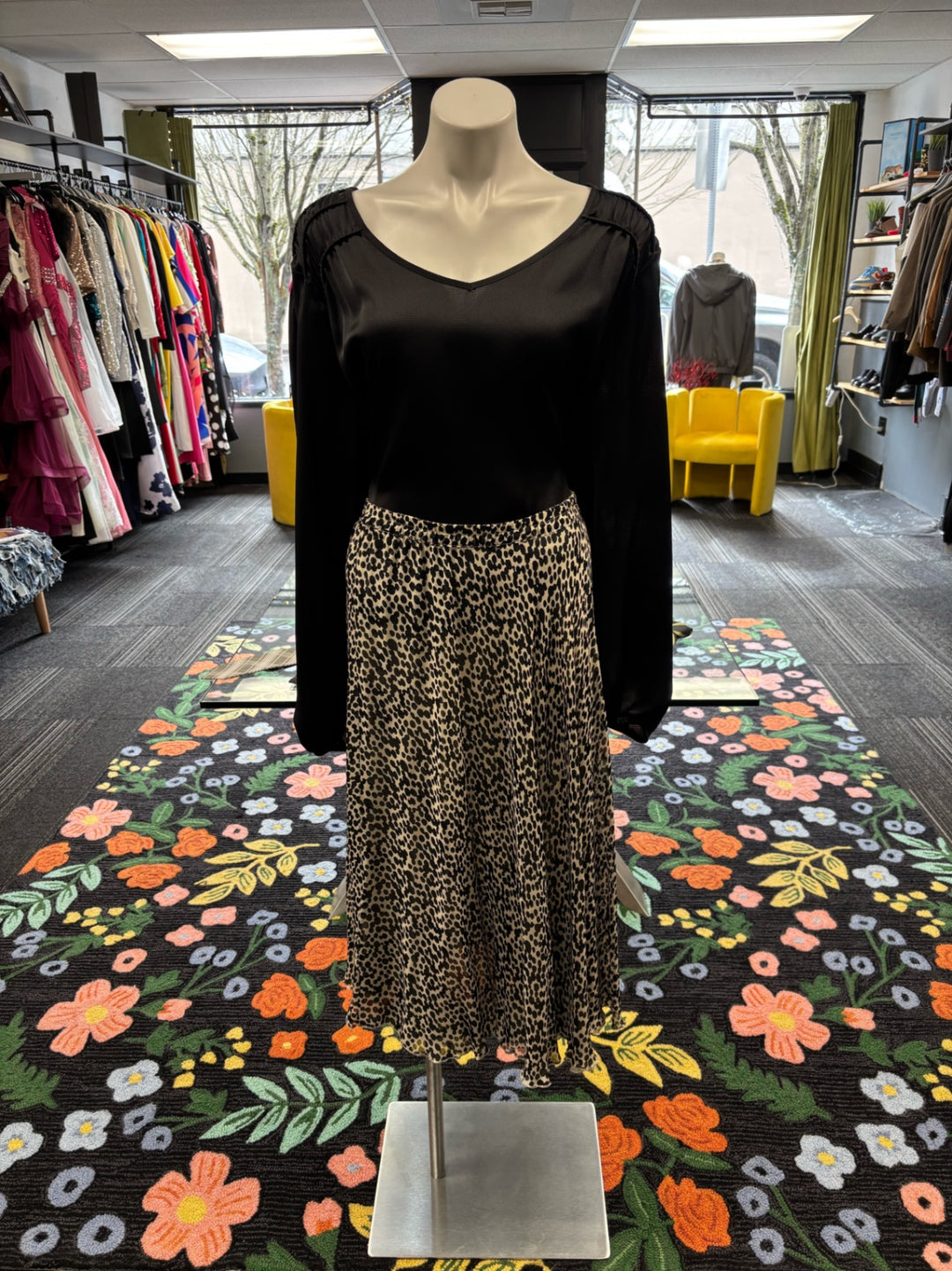 Gumbo Luxury Skirt ~ SM Leopard 