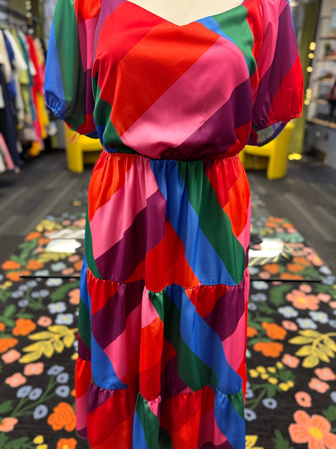 Chicsoul Women's Dress 3X Multicolor 