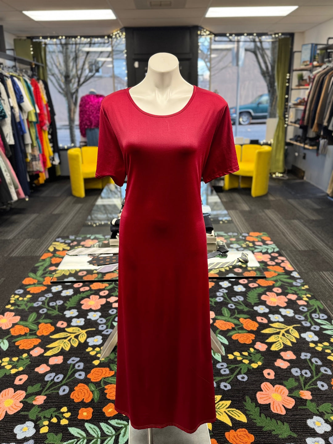 Gumbo Luxury Women's Dress 3X Red