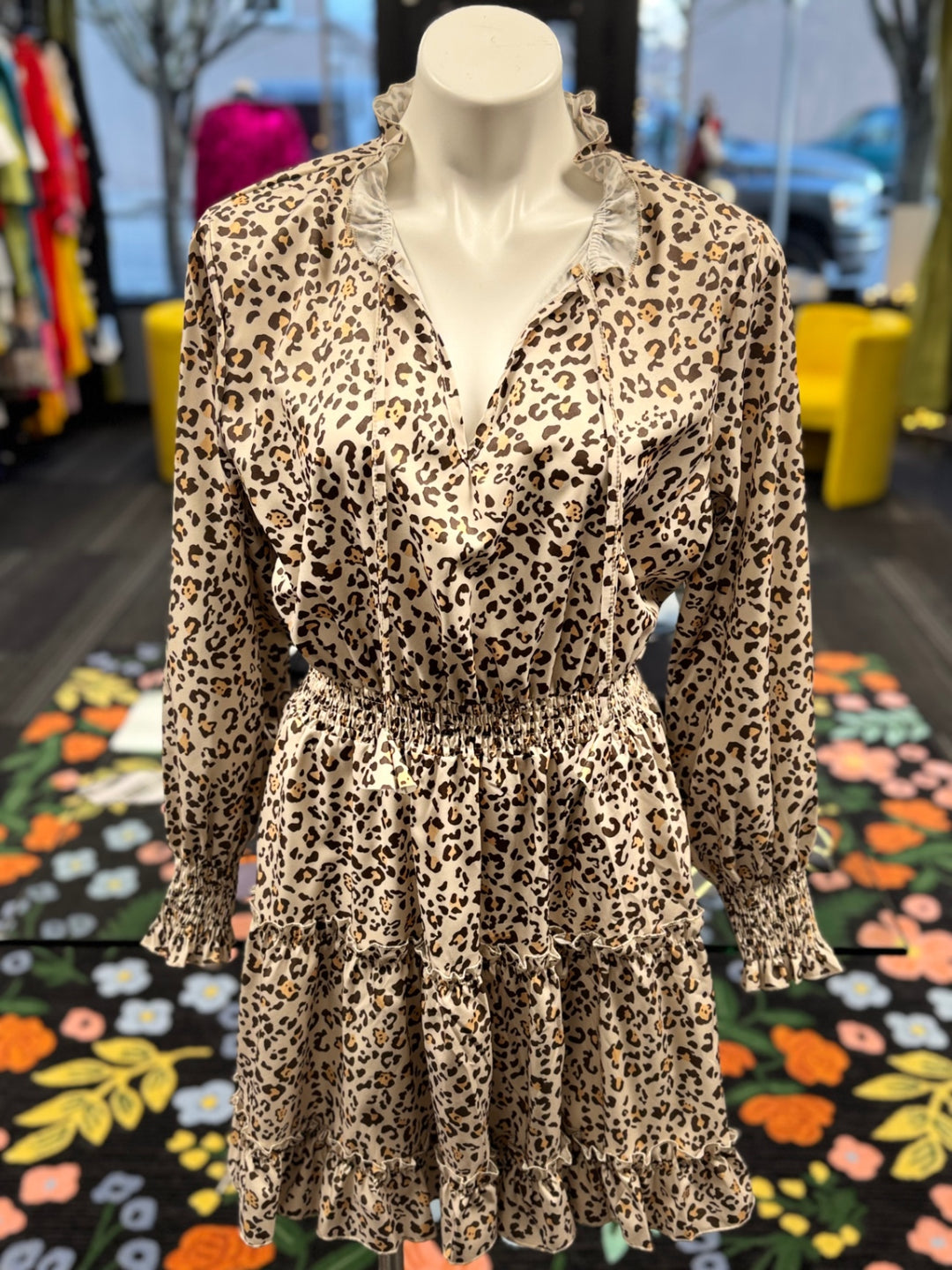 Gumbo Luxury Top XL - Leopard Print