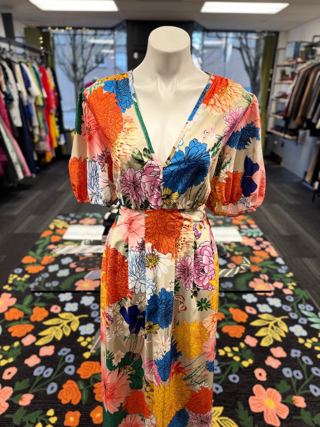 Gumbo Luxury Dress 2X Multicolor