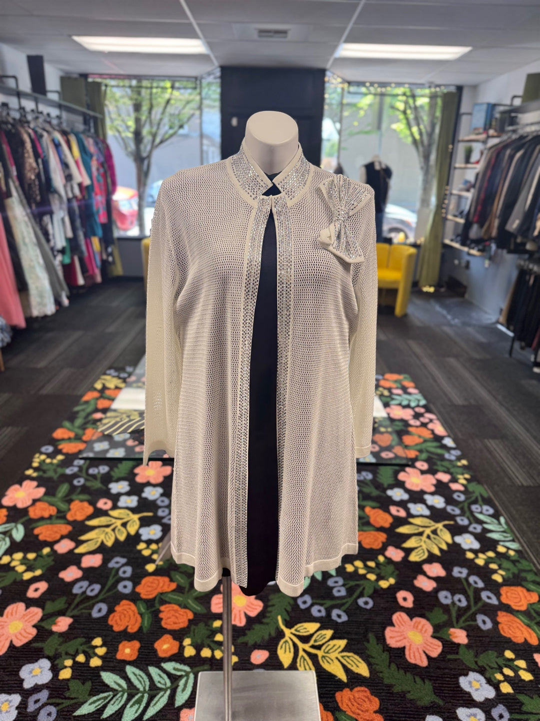 KNY By Kourosh Knit Jacket - White 