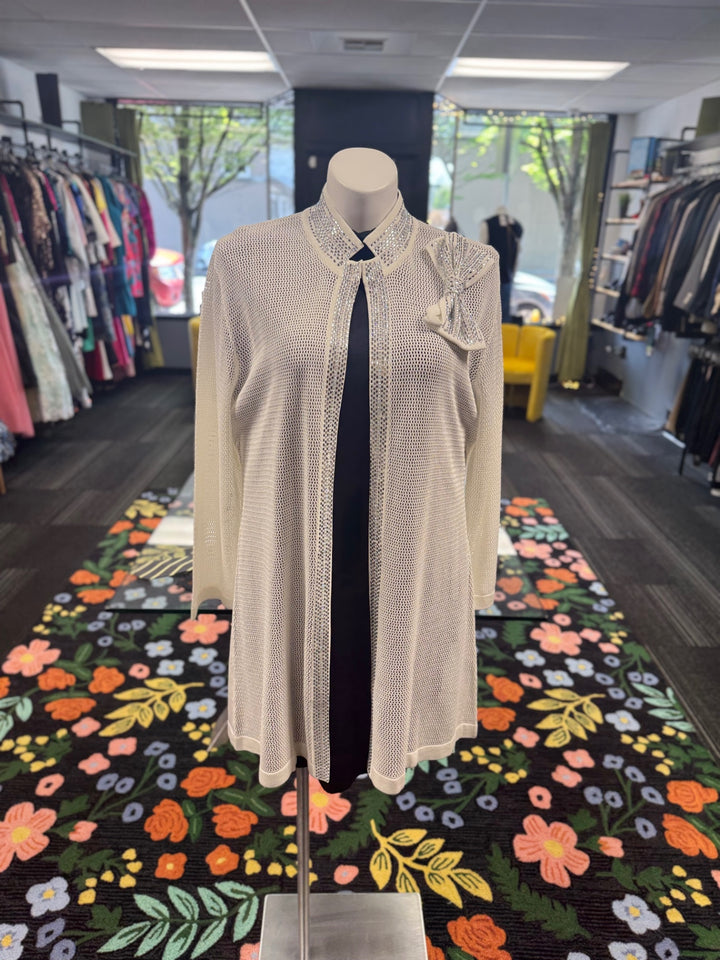 KNY By Kourosh Knit Jacket - White 