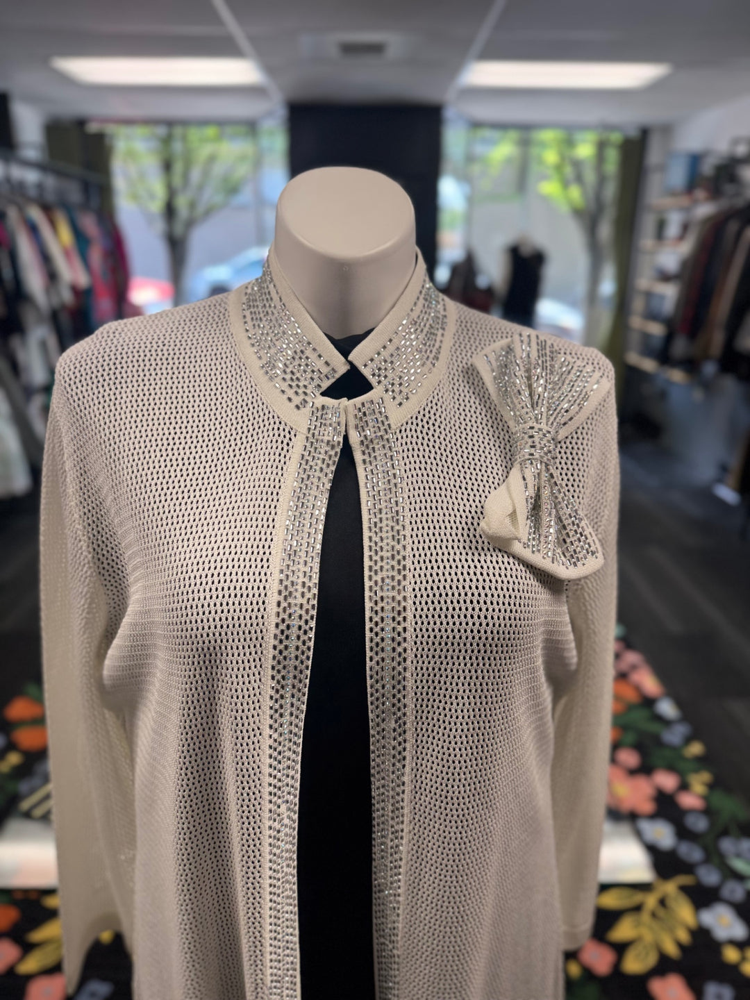 KNY By Kourosh Knit Jacket - White 