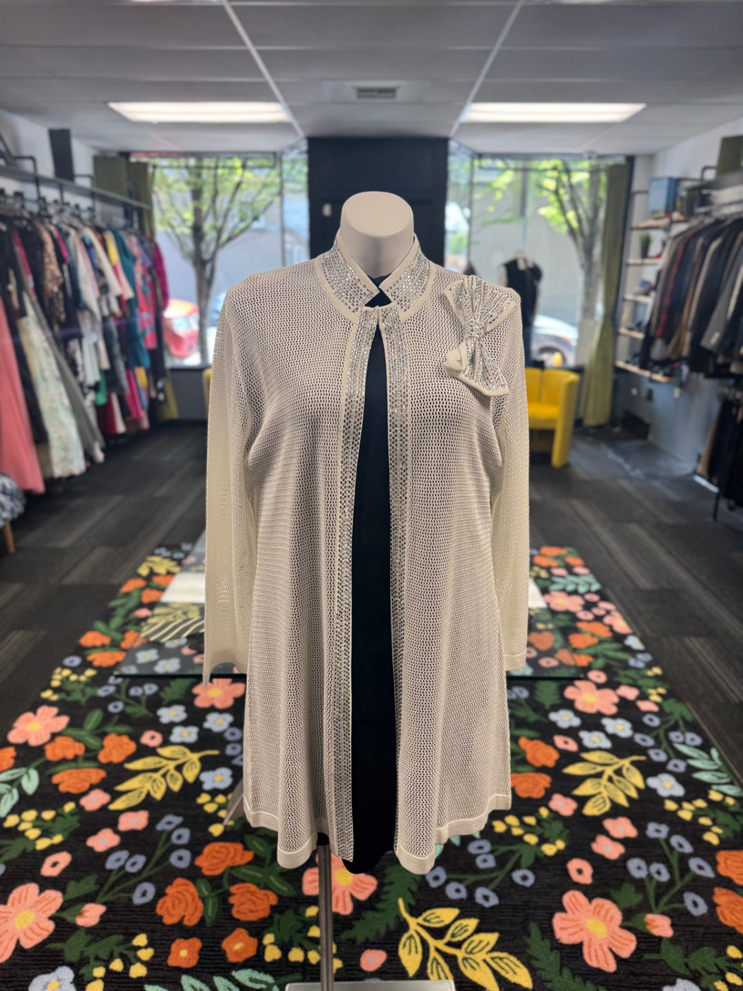 KNY By Kourosh Knit Jacket - White 
